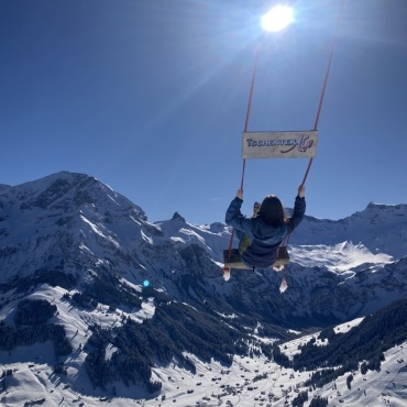 Giant Swing Tschentenalp - Bild: Rahel Roesti